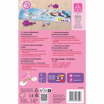 Unicorn Glitterluck – Cloud Crystals (Pink)