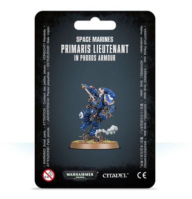 Space Marines: Primaris Lieutenant In Reiver Armour Space Marines: Primaris Lieutenant In Reiver Armour