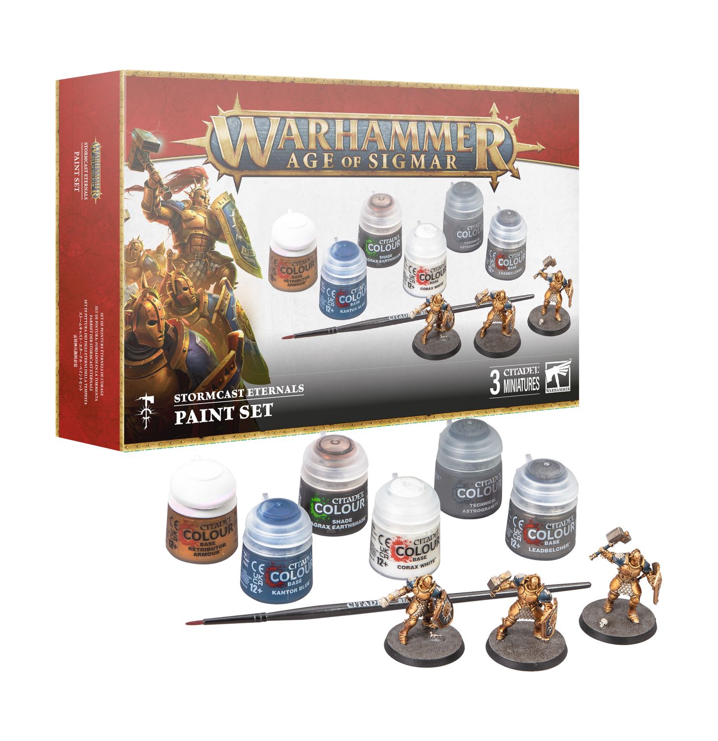 AOS Stormcast Eternals + Paint Set AOS Stormcast Eternals + Paint Set