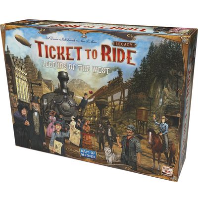Ticket to Ride Legacy Legends of the West