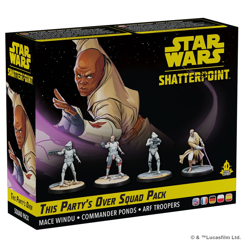 SW Shatterpoint - This Party's Over: Mace Windu Squad Pack