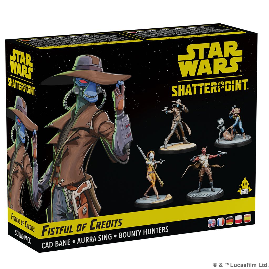 SW Shatterpoint - Fistful of Credits: Cad Bane Squad Pack