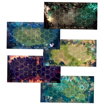 Dragon Eclipse-Arena Playmats (5 Playmats set) Dragon Eclipse-Arena Playmats (5 Playmats set)