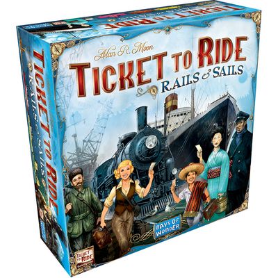 Ticket to Ride Rails and Sails