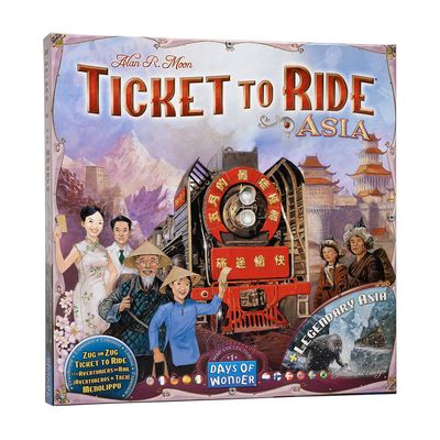 Ticket to Ride: Asia Map Collection 1 Ticket to Ride: Asia Map Collection 1