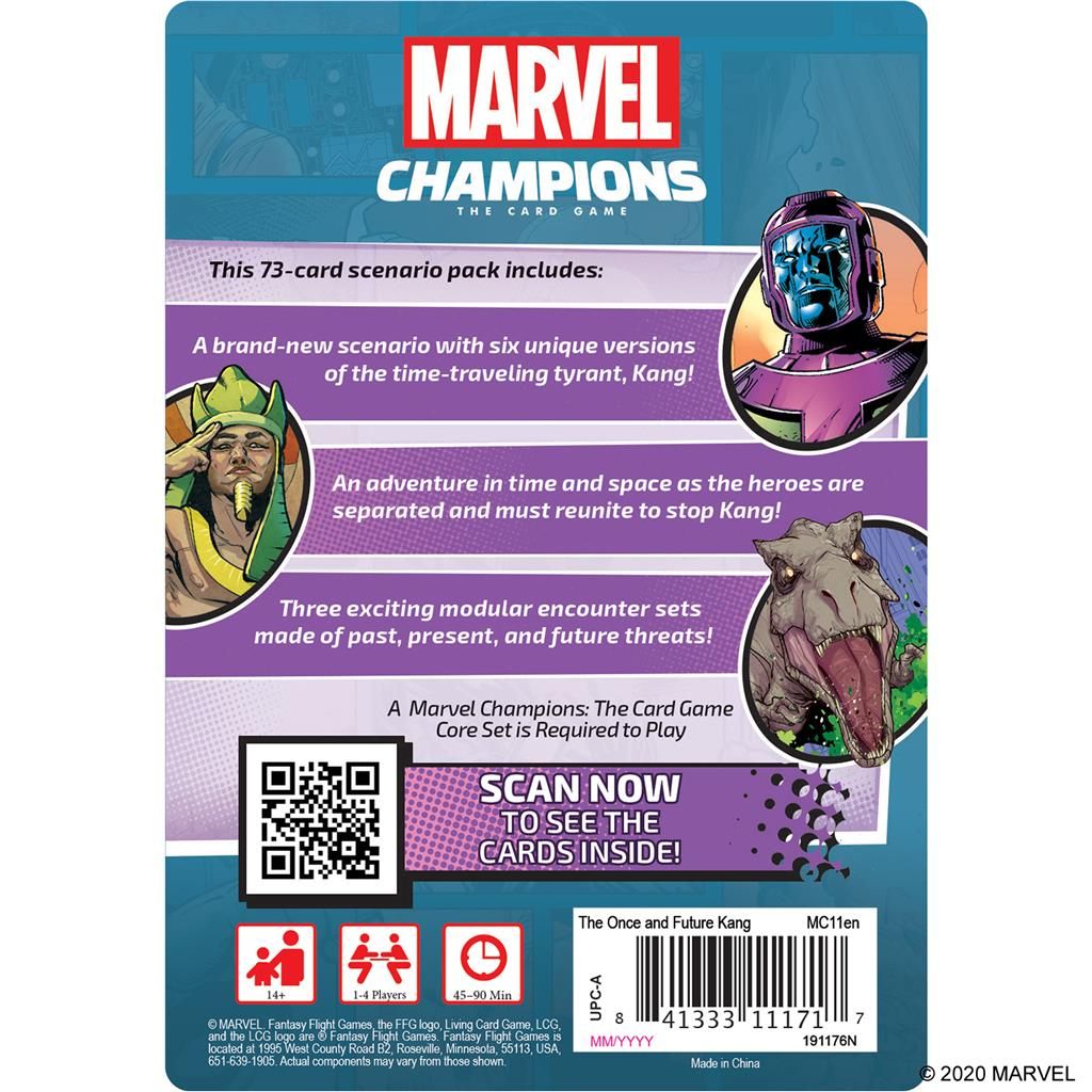 Marvel Champions The Card Game The Once and Future Kang Scenario Pack Marvel Champions The Card Game The Once and Future Kang Scenario Pack