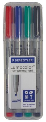 Water Soluble 4-Pack Markers Medium-Tip Water Soluble 4-Pack Markers Medium-Tip