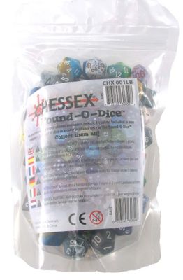 Pound-O-Dice™ (approx 80-100 Dice) Includes one specially 7 die set