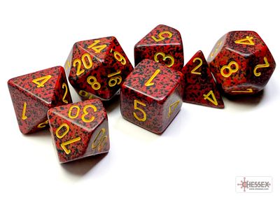 Speckled® Polyhedral Mercury™ 7-Die Set