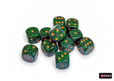 Speckled® 16mm d6 Golden Recon™ Dice Block™ (12 dice)