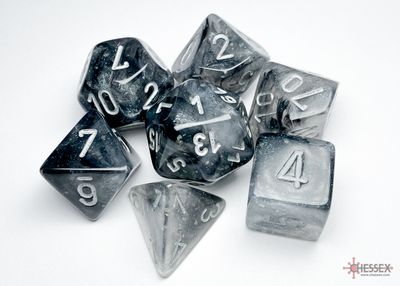 Borealis® Polyhedral Light Smoke/silver Luminary™ 7-Die Set