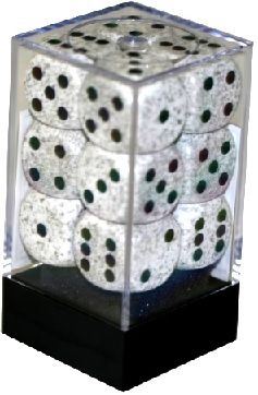 Speckled® 16mm d6 Arctic Camo™ Dice Block™ (12 dice)