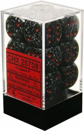 Speckled® 16mm d6 Space™ Dice Block™ (12 dice)