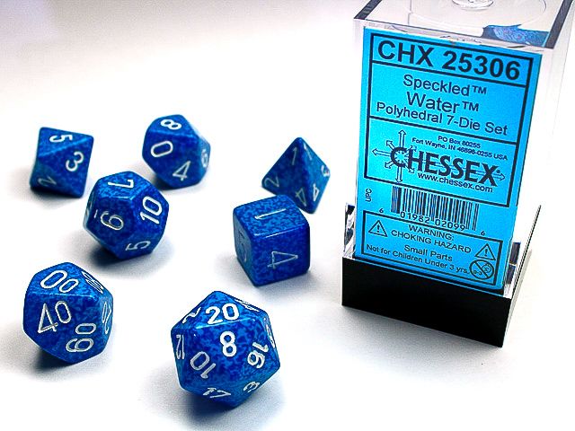 Speckled® Polyhedral Water 7-Die Set