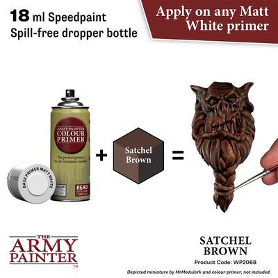 Speedpaint: Satchel Brown 18ml