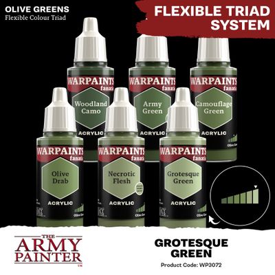 Warpaints Fanatic: Grotesque Green 18ml