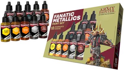 Warpaints Fanatic Metallics Paint Set