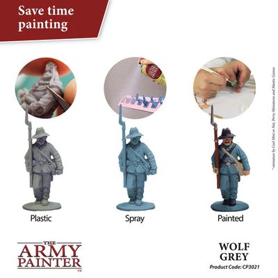Colour Primer: Wolf Grey 400ml Spray