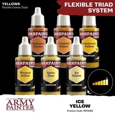 Warpaints Fanatic: Ice Yellow 18ml