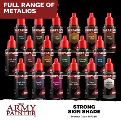 Warpaints Fanatic: Wash - Strong Skin Shade 18ml