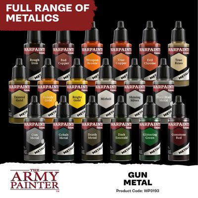 Warpaints Fanatic: Metallic - Gun Metal 18ml