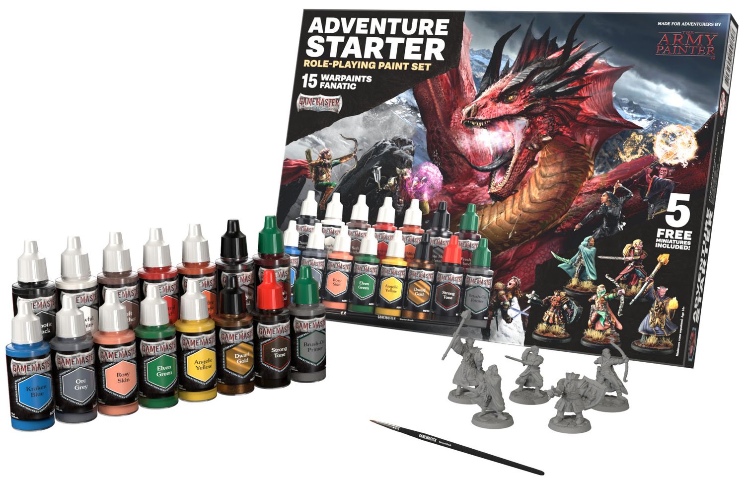 Gamemaster Adventure Starter Role-Playing Paint Set