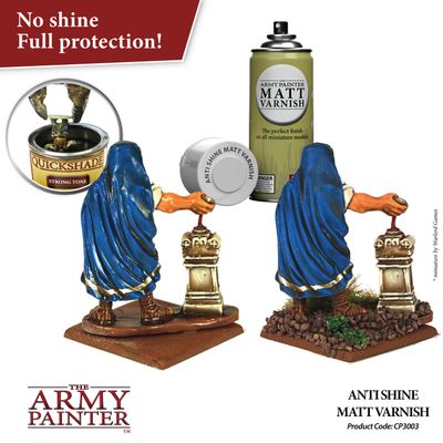 Anti-Shine Matt Varnish 400ml Spray