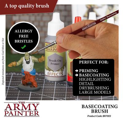 Hobby Brush Basecoating