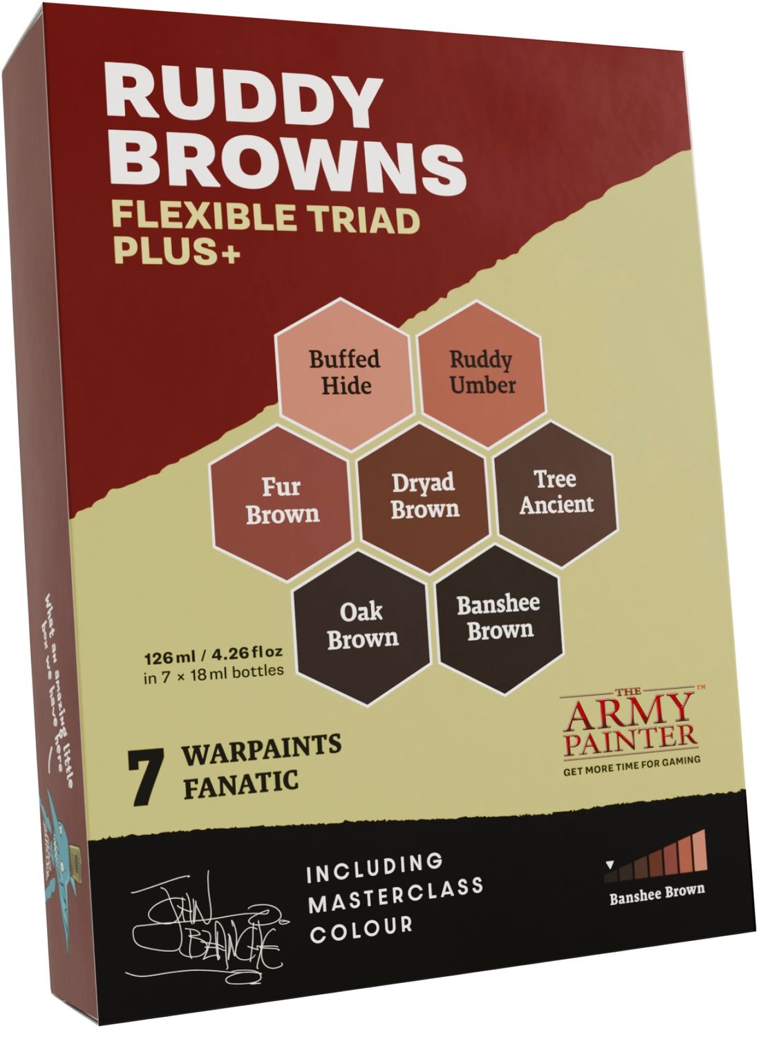 Warpaints Fanatic: Flexible Triad PLUS+ - Ruddy Browns Warpaints Fanatic: Flexible Triad PLUS+ - Ruddy Browns