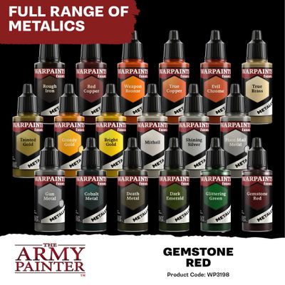 Warpaints Fanatic: Metallic - Gemstone Red 18ml