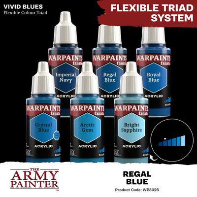 Warpaints Fanatic: Regal Blue 18ml