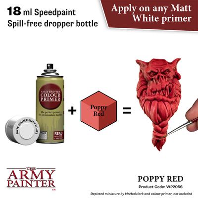 Speedpaint: Poppy Red 18ml