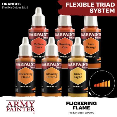 Warpaints Fanatic: Flickering Flame 18ml