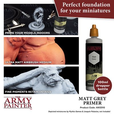 Warpaints Air: Grey Primer 100 ml