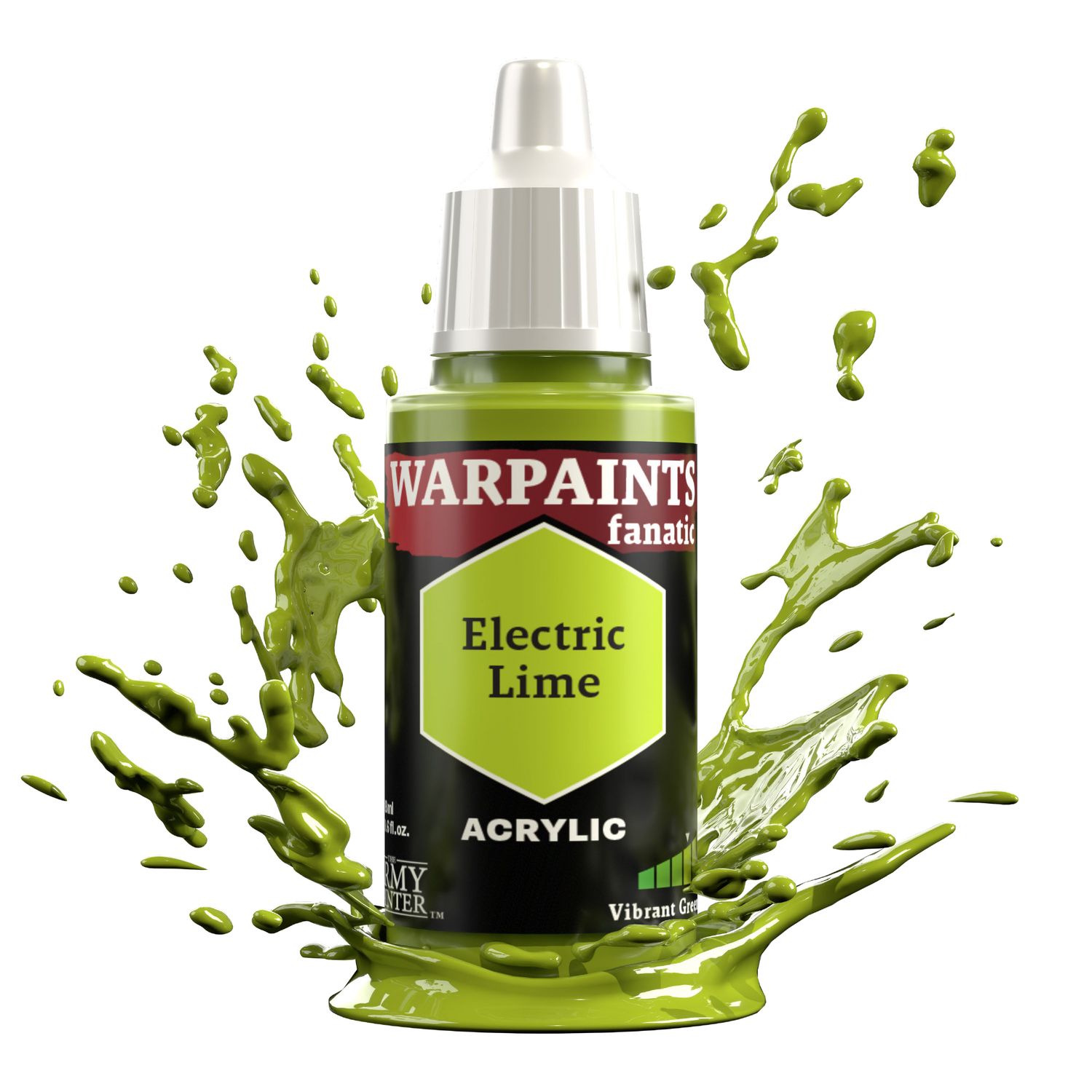 Warpaints Fanatic: Electric Lime 18ml Warpaints Fanatic: Electric Lime 18ml