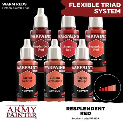 Warpaints Fanatic: Resplendent Red 18ml