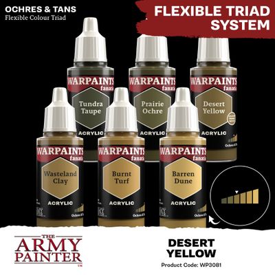 Warpaints Fanatic: Desert Yellow 18ml