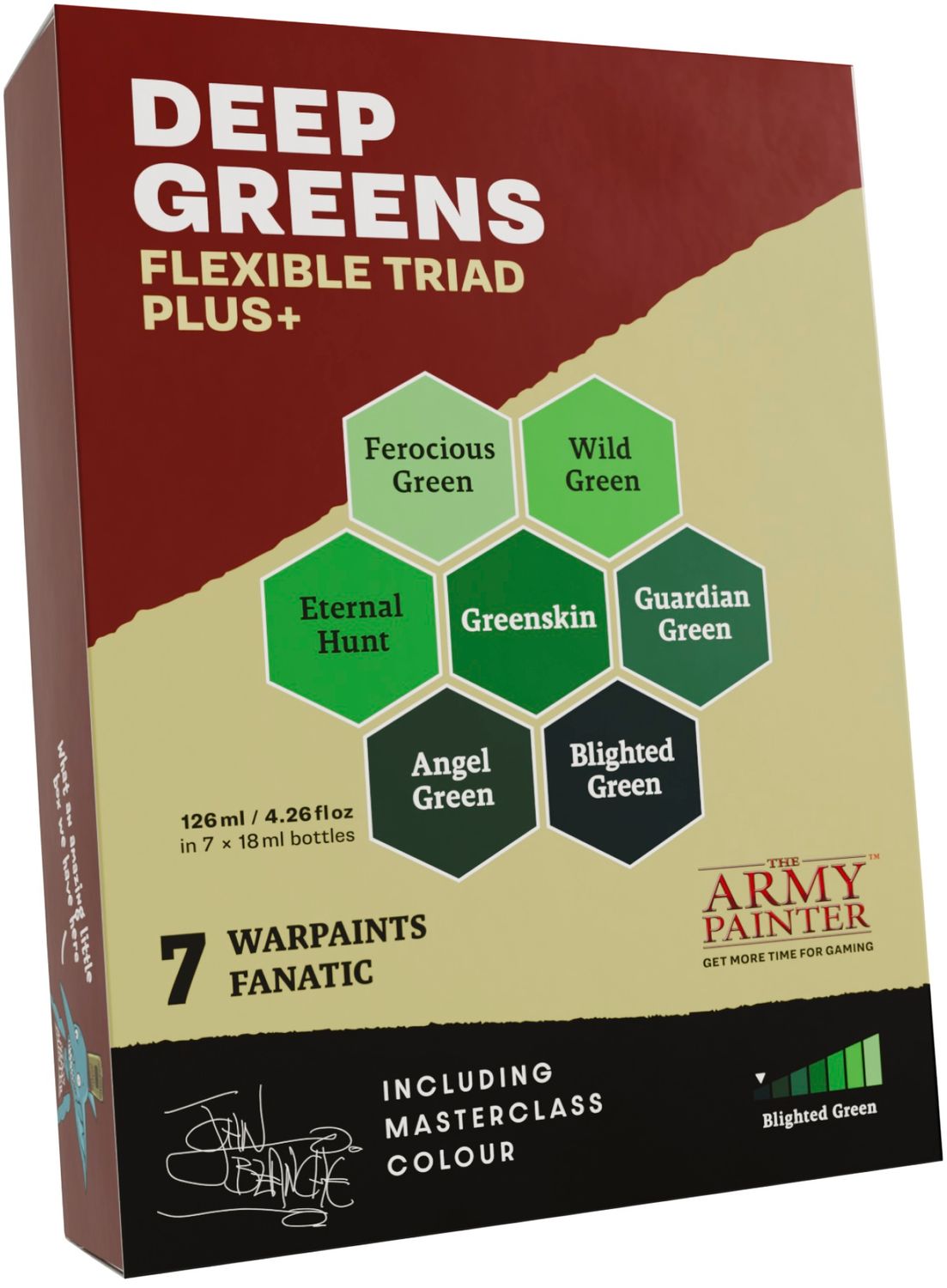 Warpaints Fanatic: Flexible Triad PLUS+ - Deep Green Warpaints Fanatic: Flexible Triad PLUS+ - Deep Green