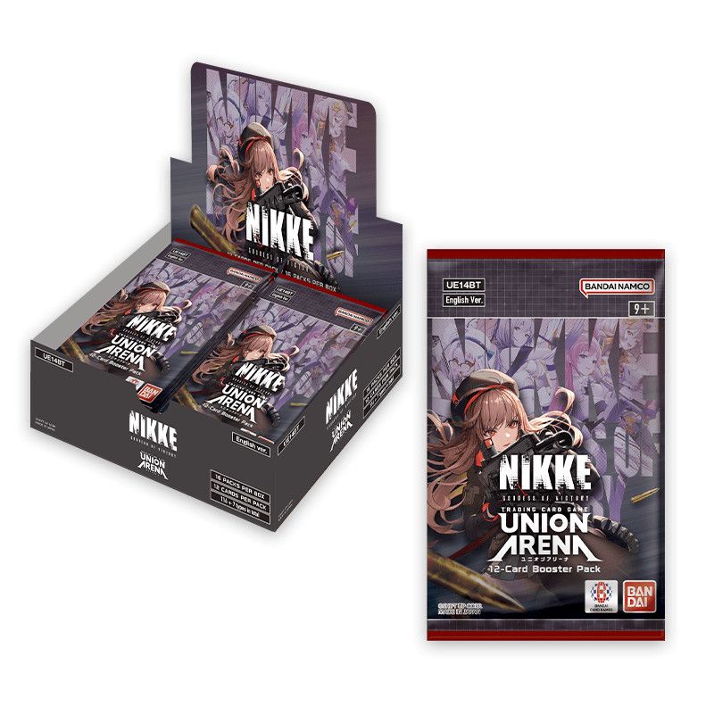 Union Arena Goddess of Victory Nikke Booster Display