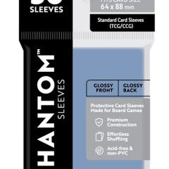 Phantom Gray Sleeves Gloss/Gloss 64x88mm Clear 50ct