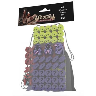 Pagan Fate of Roanoke Wooden Token Kit