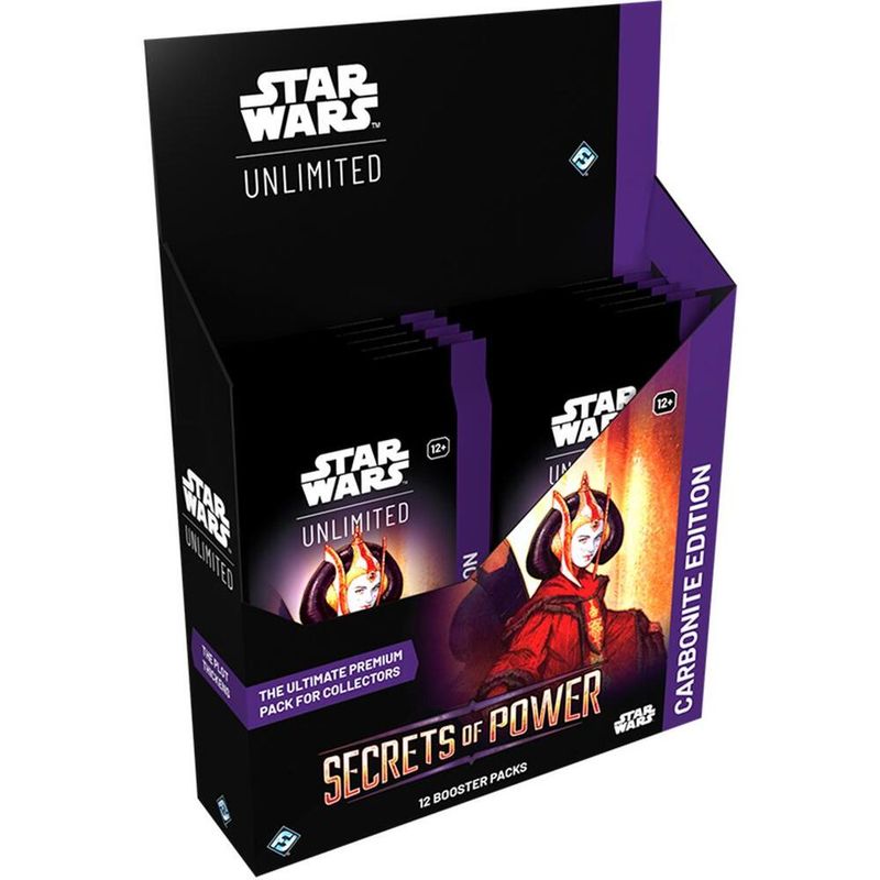 Star Wars Unlimited Secrets of Power Carbonite Booster Display