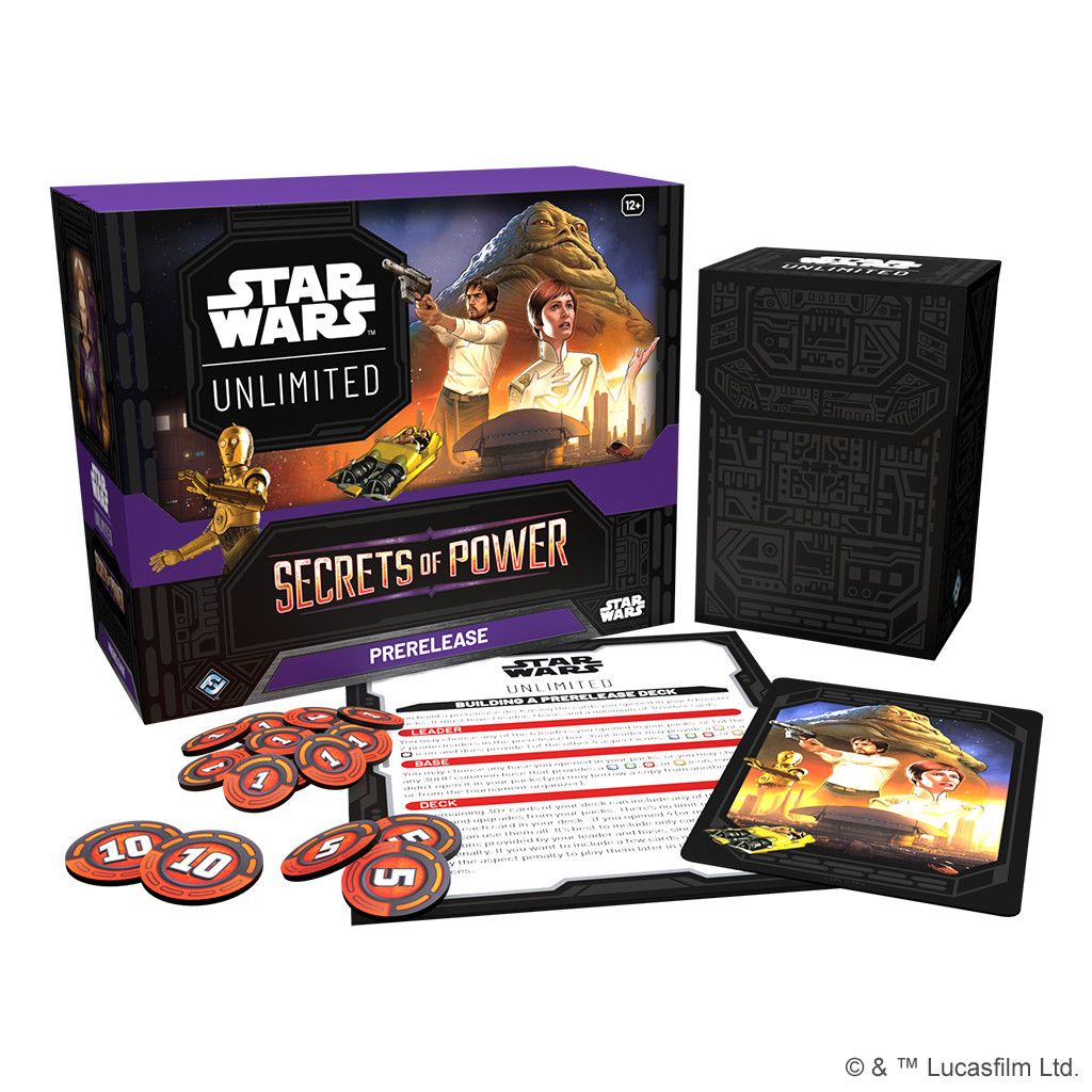 Star Wars Unlimited Secrets of Power Prerelease Box