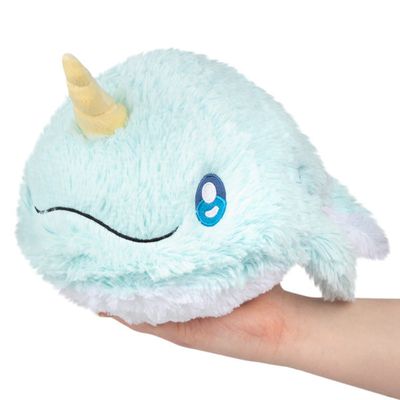 Mini Arctic Narwhal Squishable 8"