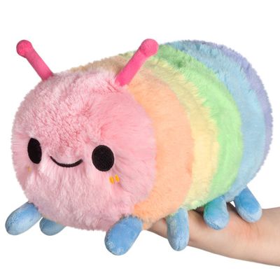 Mini Rainbow Caterpillar  Squishable 6"