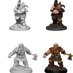D&DNMUM Dwarf Barbarian Male W6