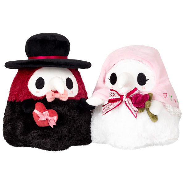 Mini Valentines Doctor Plague Duo Squishable 10"