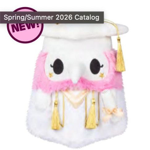 Mini Graduation Plague Nurse Squishable 10"