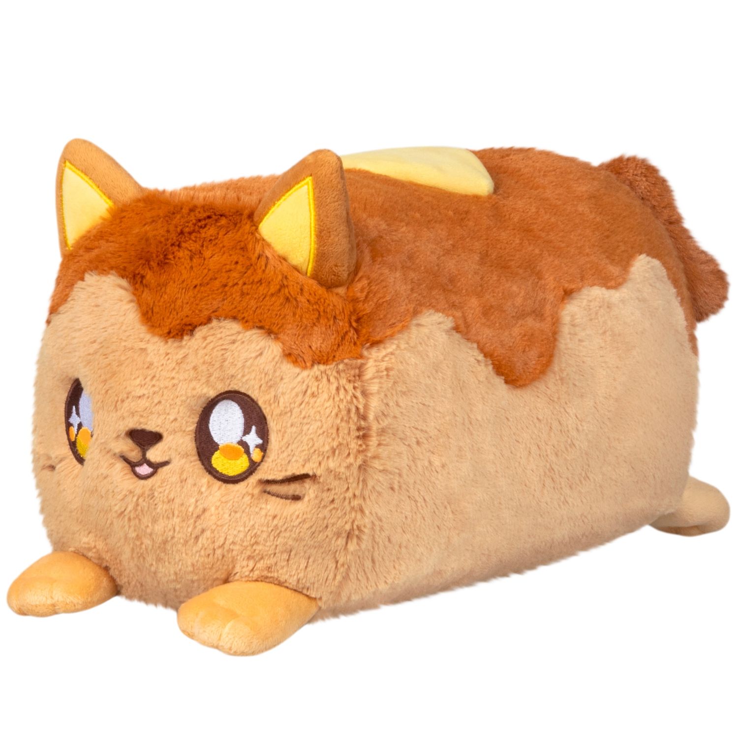 Pancake Cat Toobling Squishable 8"