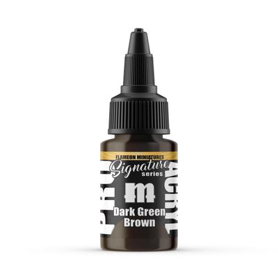 Pro Acryl Flameon Dark Green Brown